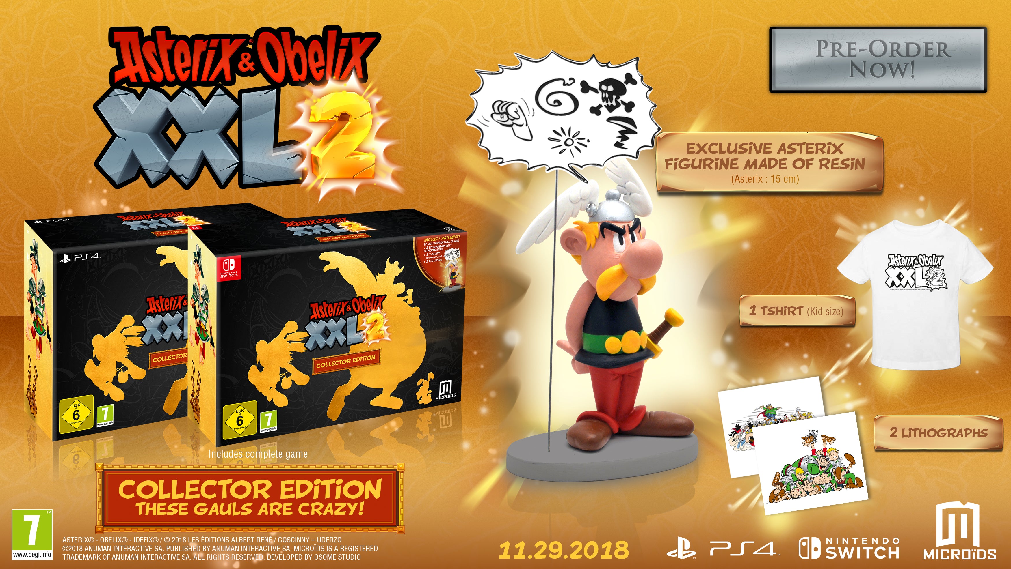 Asterix And Obelix Collectorampapos Edition Nintendo Switch Nintendo Switch Spil Geekd