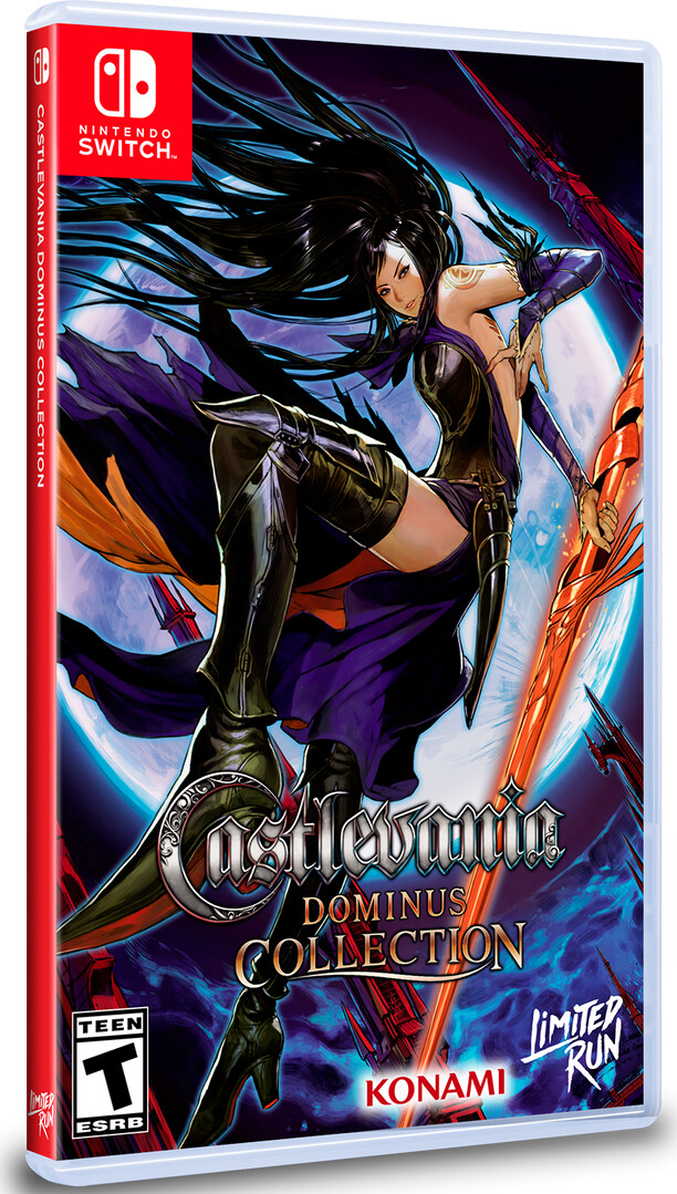 Castlevania Dominus Collection Ecclesia Cover Limited Run Nintendo Switch