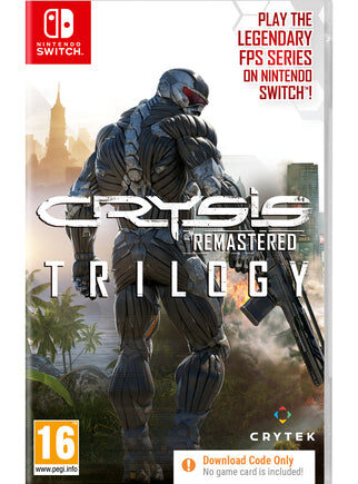 Crysis Remastered Trilogy Nintendo Switch Code Box Nintendo Switch Spil Geekd