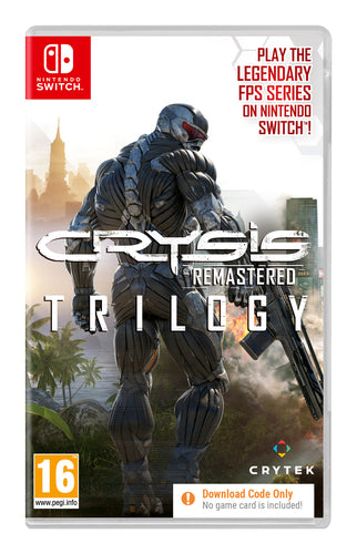 Crysis Remastered Trilogy Nintendo Switch Code Box Nintendo Switch Spil Geekd