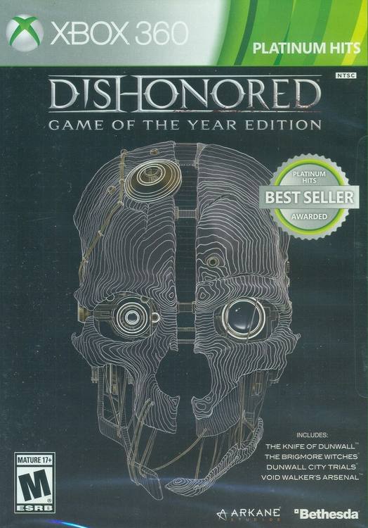 Dishonored Game The Year Edition Xbox 360 Xbox Spil Geekd