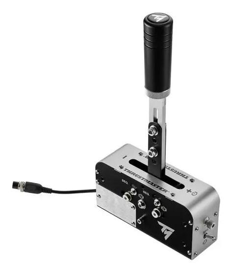 Gaming Håndbremse Thrustmaster Usb Til Ps4 Ps5 Xbox Sort Sølv