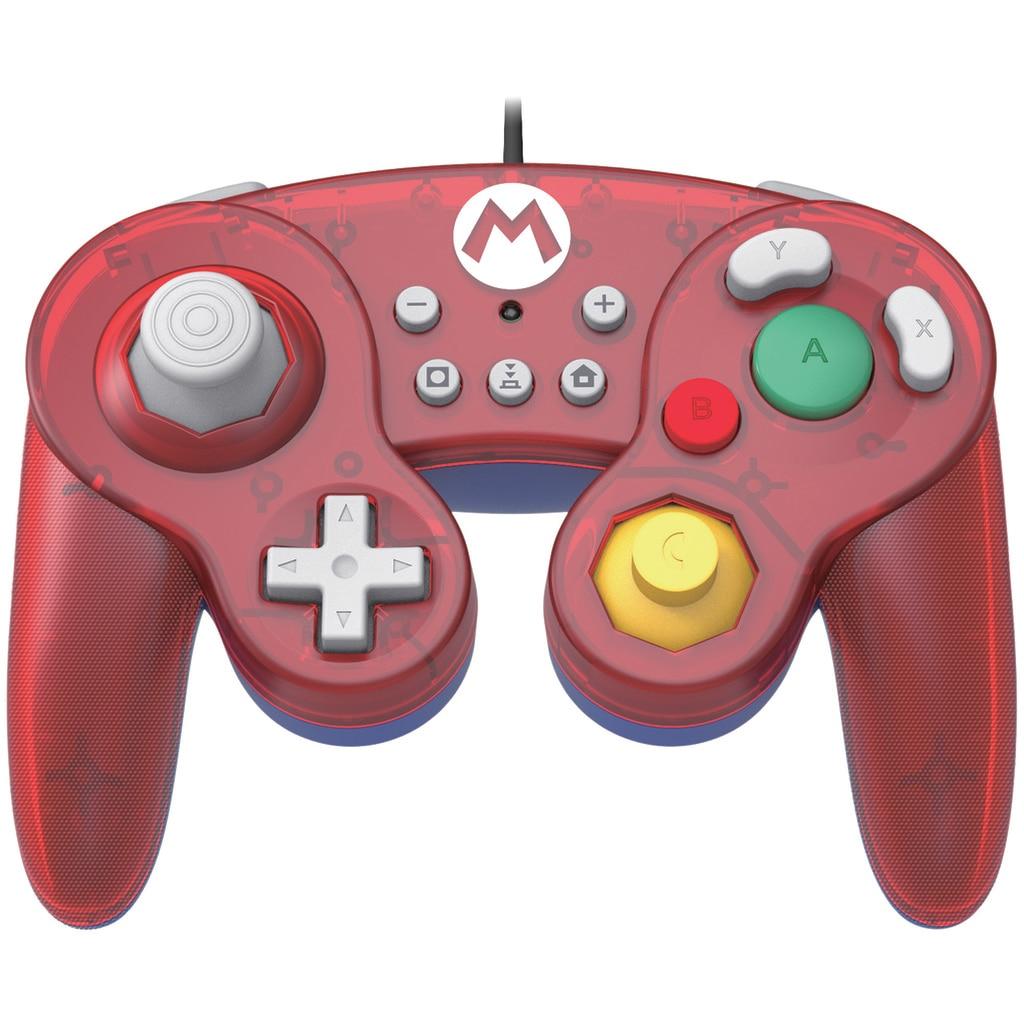 Hori Battle Pad Mario Til Nintendo Switch Rød Controller Geekd