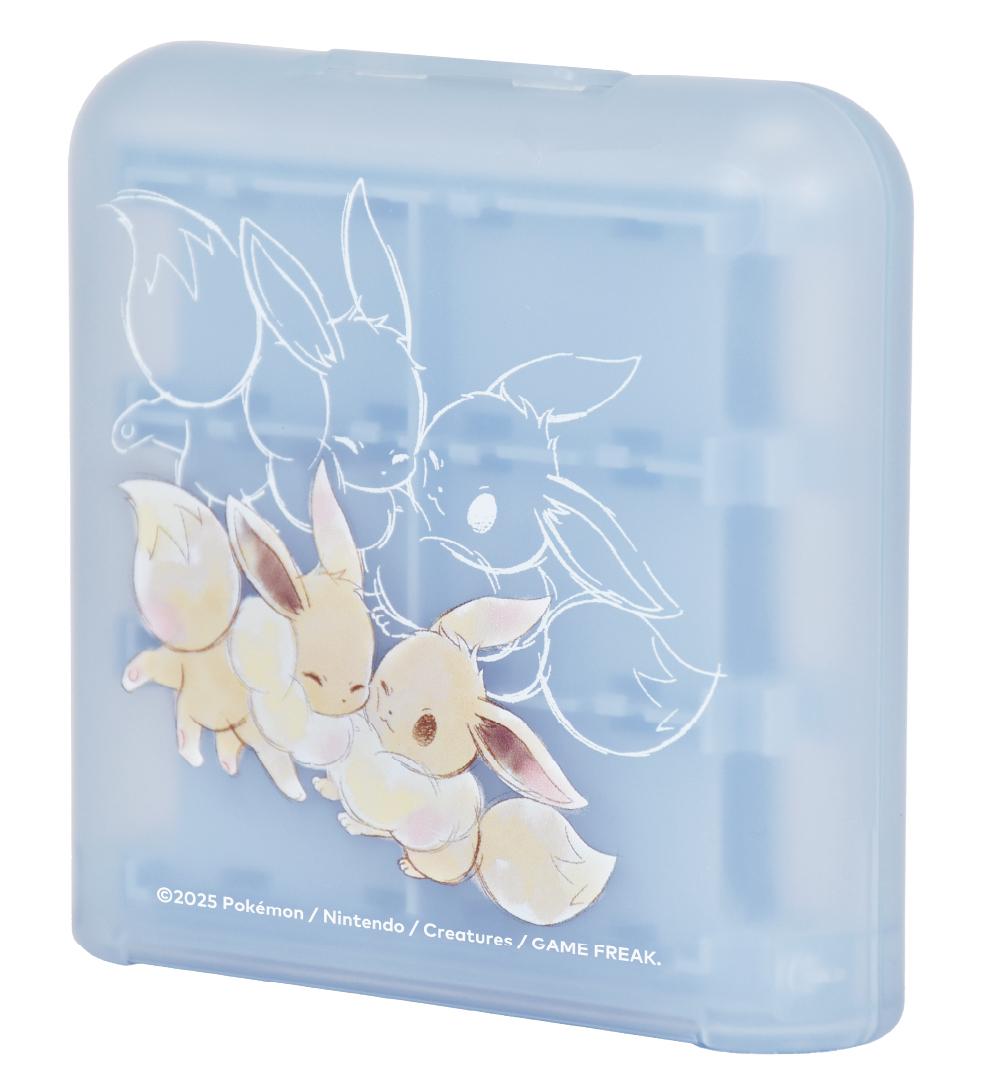 Hori Game Card Case Eevee Cottage Core Blå Nintendo Switch Tilbehør Geekd