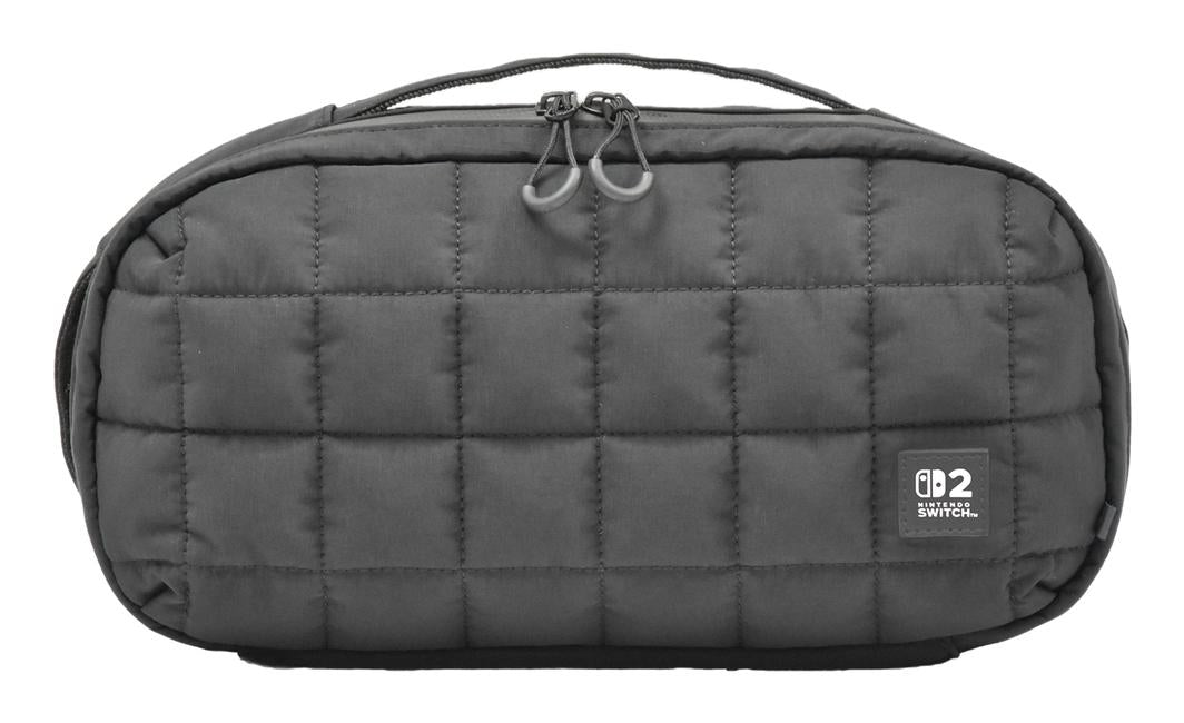 Hori Puff Pouch Sort Mellemstørrelse Nintendo Switch Nintendo Switch Tilbehør Geekd