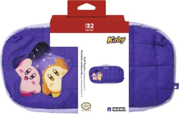 Hori Puff Pouch Til Nintendo Switch Kirby And Waddle Dee Lilla Mellemstørrelse Nintendo Switch Tilbehør Geekd