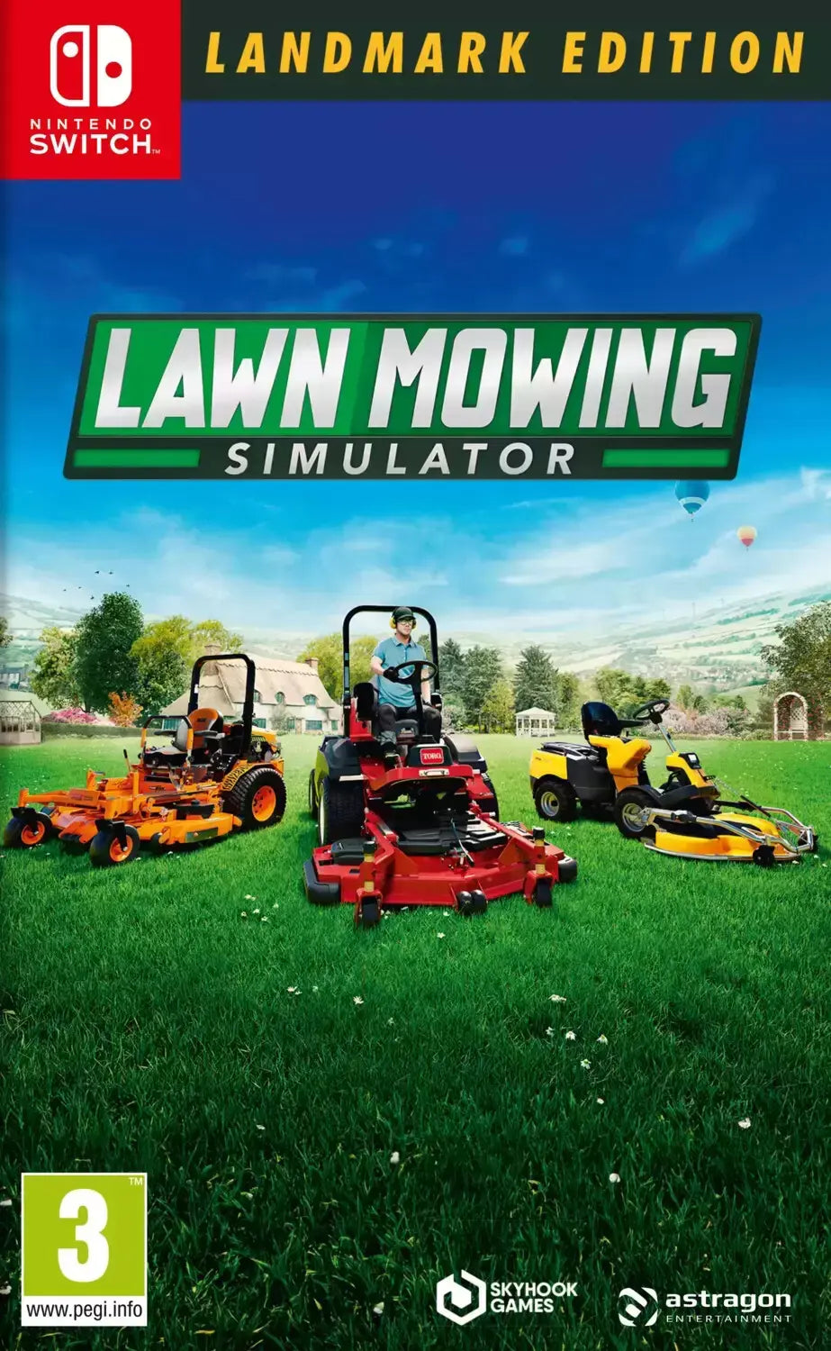 Lawn Mowing Simulator: Landmark Edition Nintendo Switch Nintendo Switch Spil Geekd