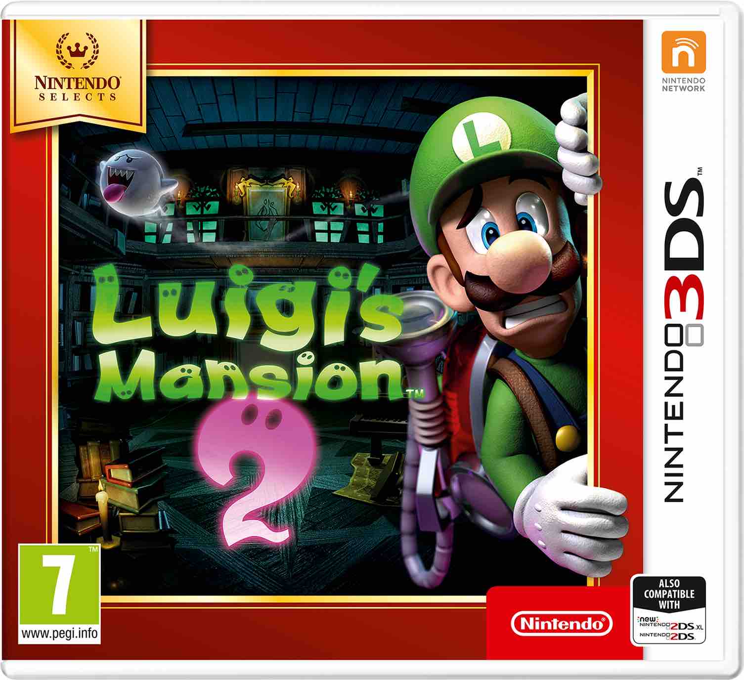 Luigiampapos Mansion Nintendo Selects Nintendo 3ds Spil Geekd