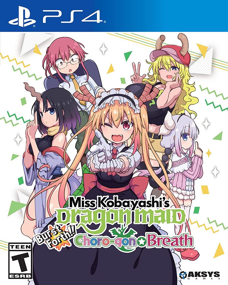 Miss Kobayashi Dragon Maid: Burst Forth Choro Gon Breath Playstation Ps4 Spil Geekd