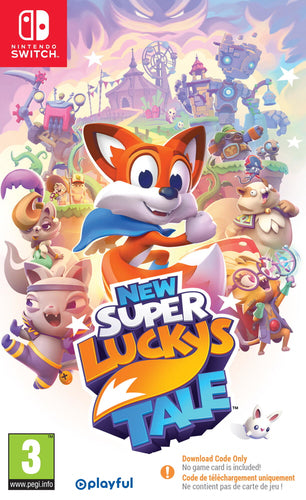 New Super Luckyampapos Tale Switch Code Box Nintendo Switch Spil Geekd