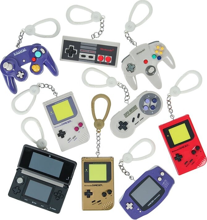 Nintendo Nøglering Backpack Buddies Paladone Assorteret