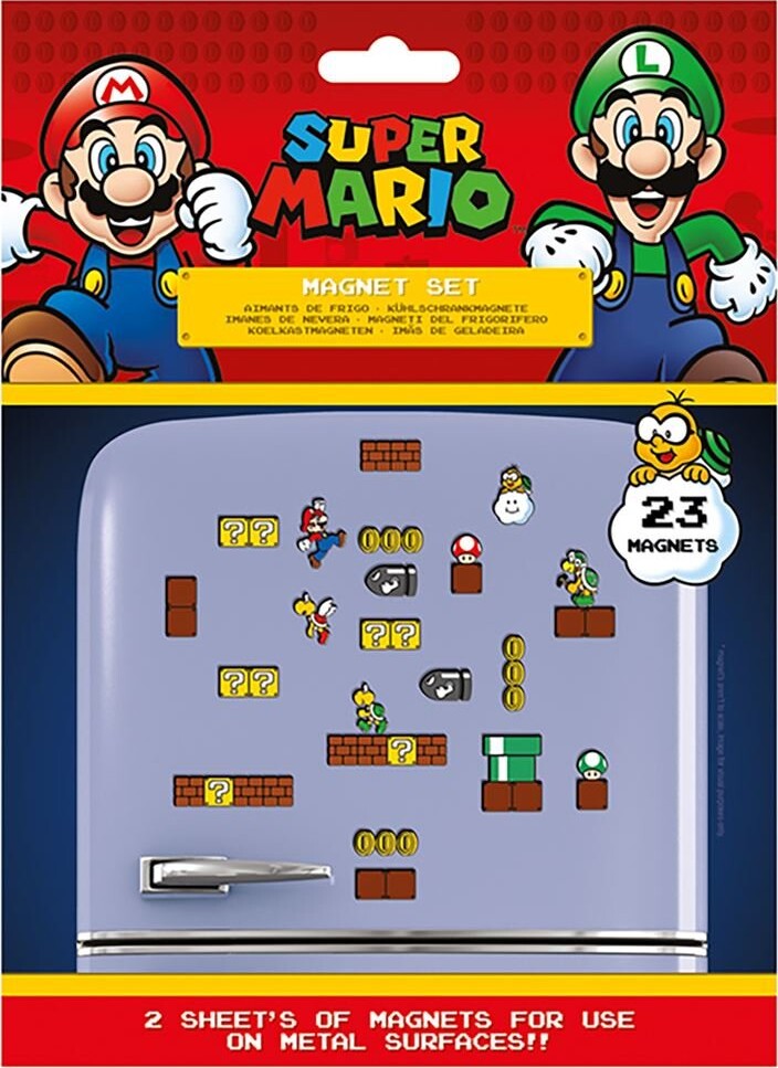 Nintendo Super Mario Magnet Set Ms65081
