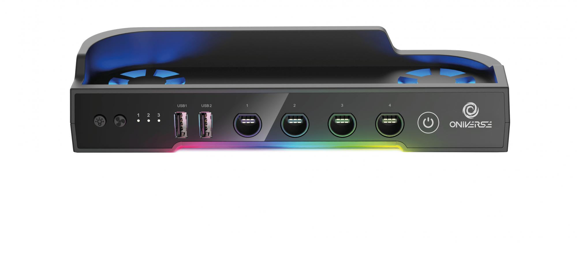 Oniverse Multifunktionsstander Til Nintendo Switch Sort Konsol Tilbehør Geekd
