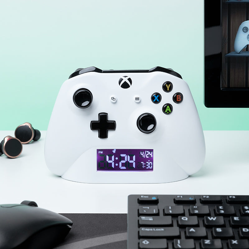 Paladone Xbox Controller Vækkeur Hvid Geekd