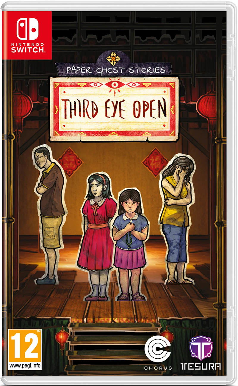 Paper Ghost Stories Third Eye Open Nintendo Switch Nintendo Switch Spil Geekd