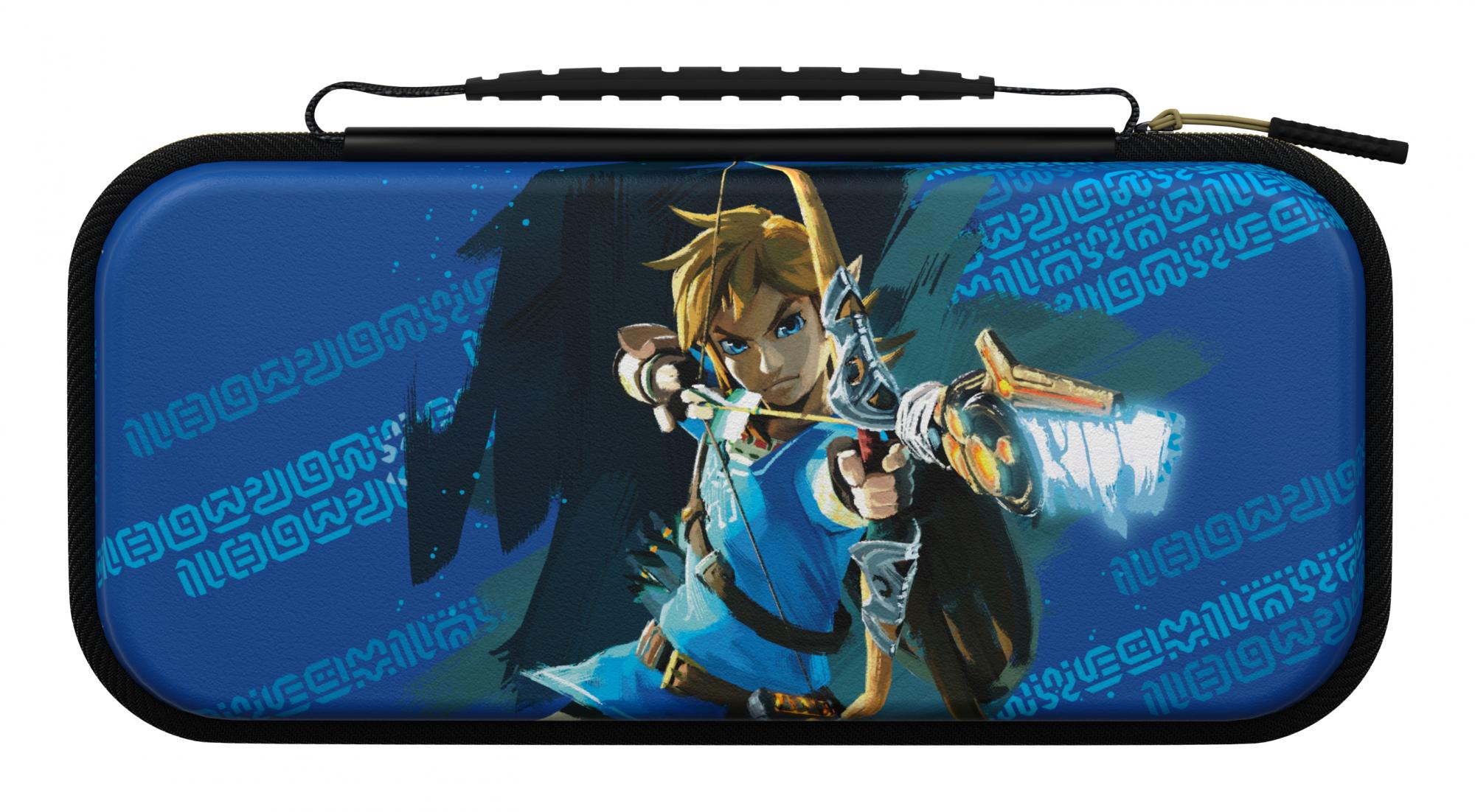 Pdp Nintendo Switch Travel Case Plus Glow Link Hero Konsol Taske Geekd