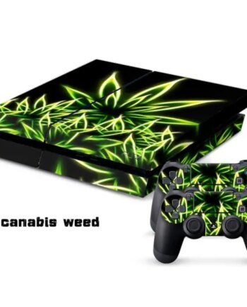 Ps4 Skin Til Konsol Controllere Cannabis