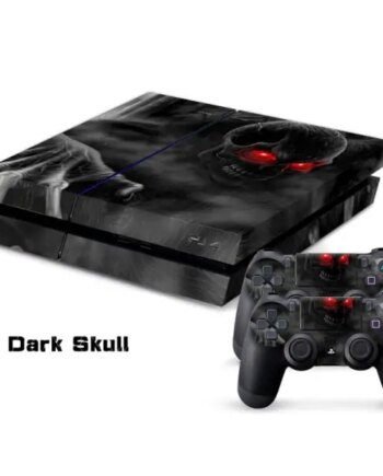 Ps4 Skin Til Konsol Controllere Dark Skull