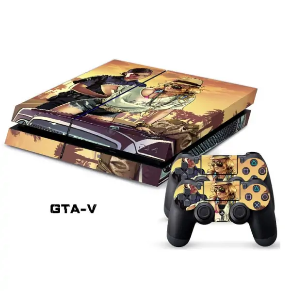 Ps4 Skin Til Konsol Controllere Gta