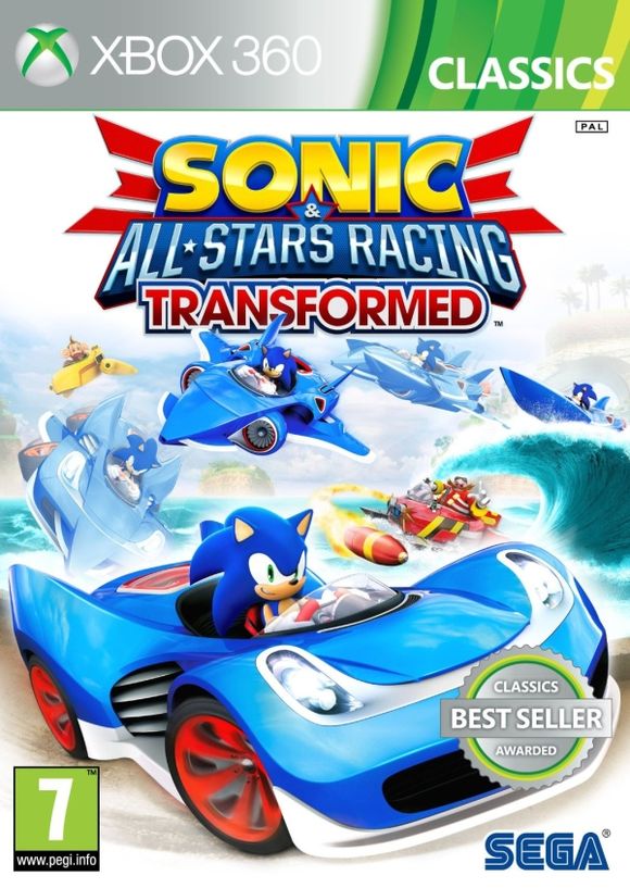 Sonic All Stars Racing Transformed Xbox 360 Xbox One Xbox One Spil Geekd
