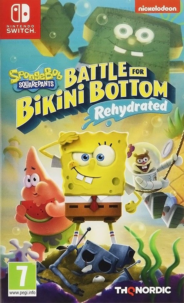 Spongebob Battle For Bikini Bottom Rehydrated Switch Nintendo Switch Spil Geekd