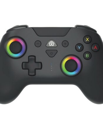 Subsonic Wireless Led Controller Black Nintendo Switch Geekd