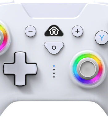 Subsonic Wireless Led Controller White Nintendo Switch