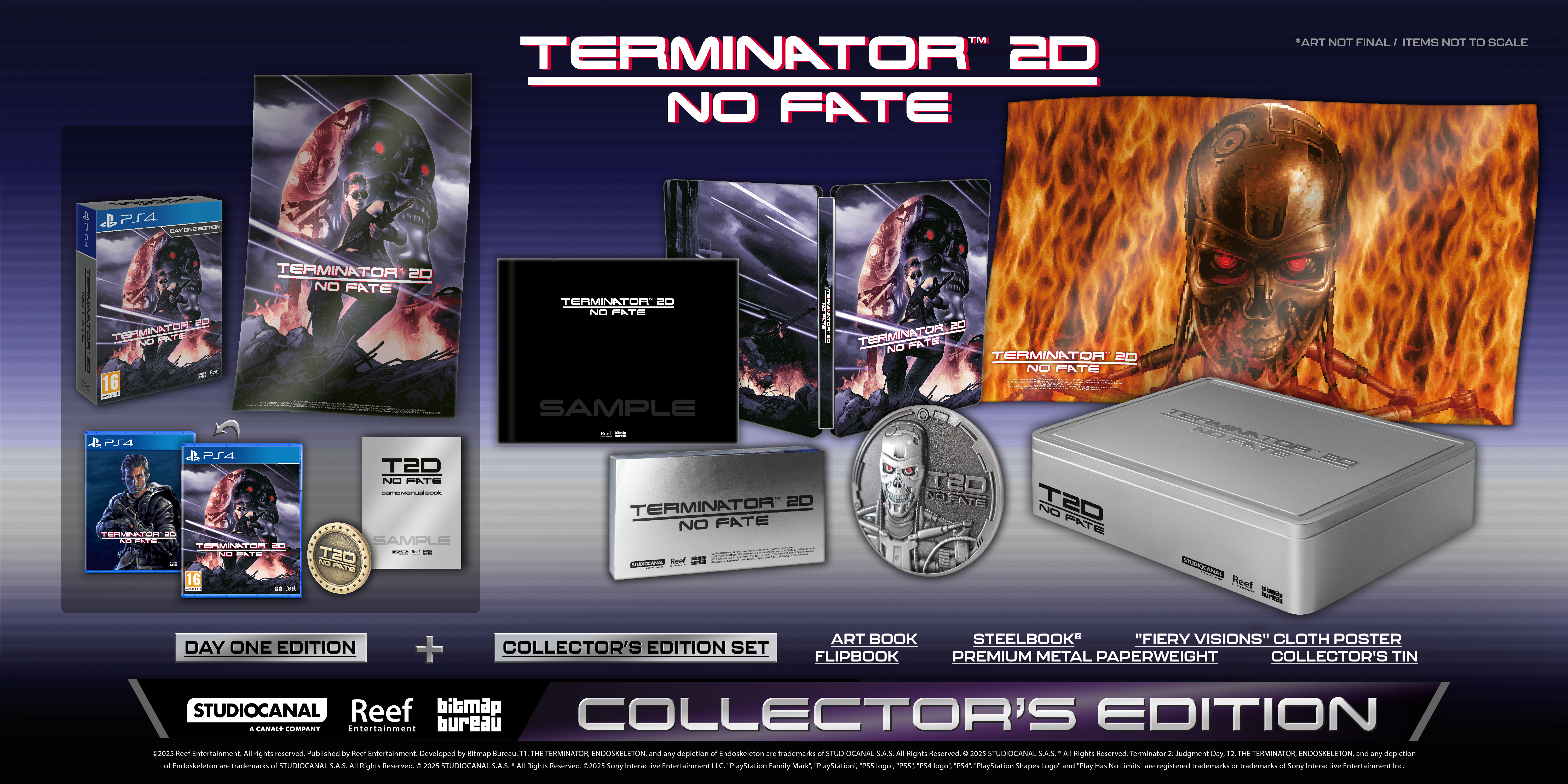 Terminator : Fate Collector Edition Playstation Ps4 Spil Geekd