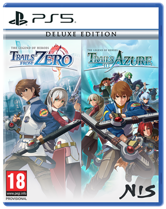 The Legend Heroes: Trails From Zero The Legend Heroes: Trails Azure Deluxe Edition Playstation Ps5 Spil Geekd