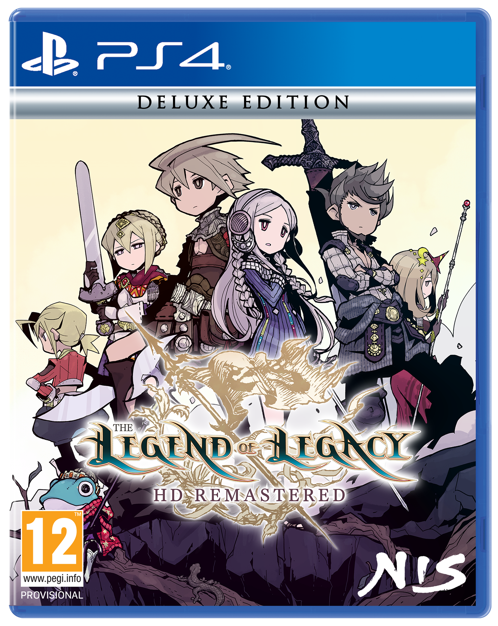 The Legend Legacy Remastered Deluxe Edition Playstation Ps4 Spil Geekd
