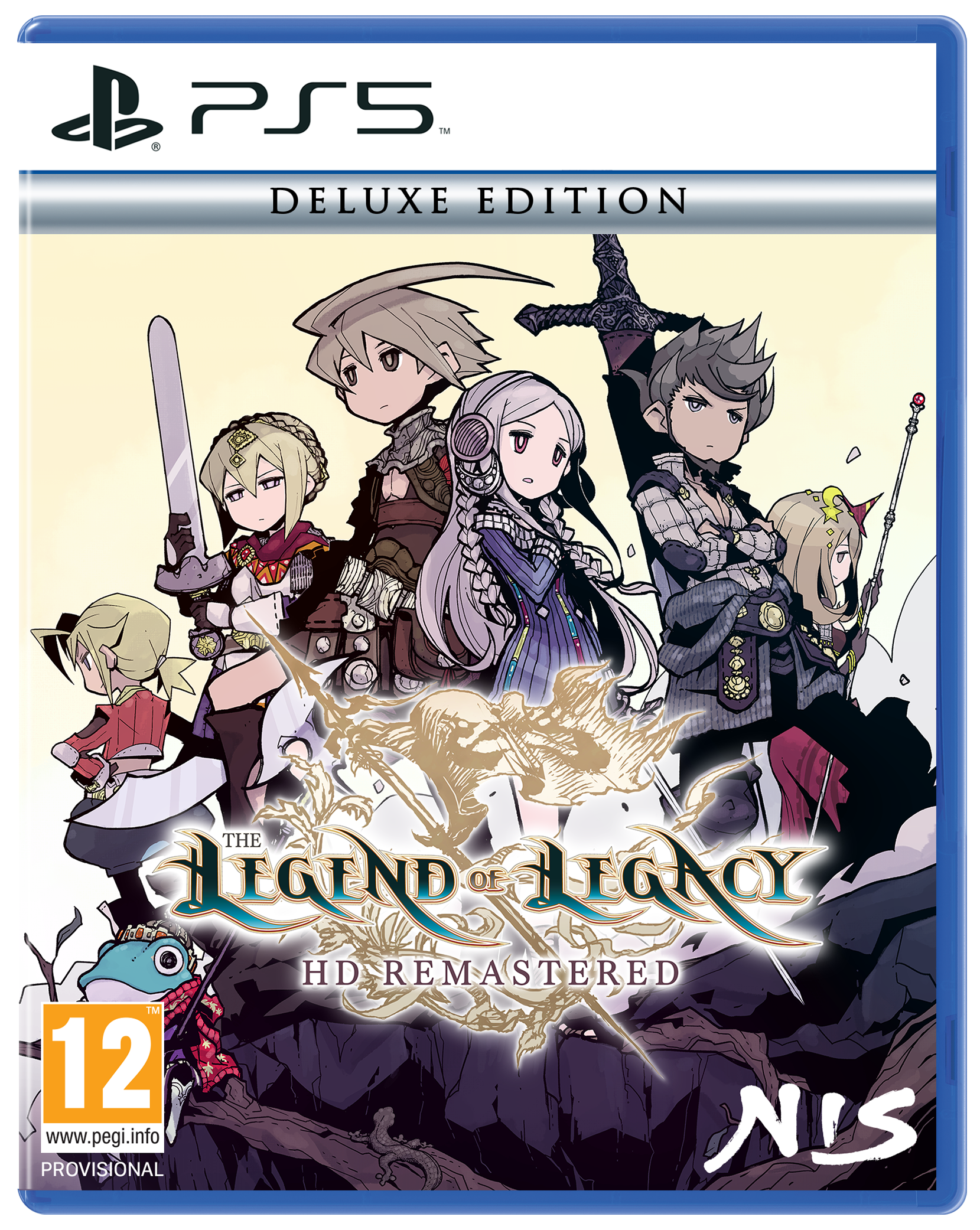 The Legend Legacy Remastered Deluxe Edition Playstation Ps5 Spil Geekd