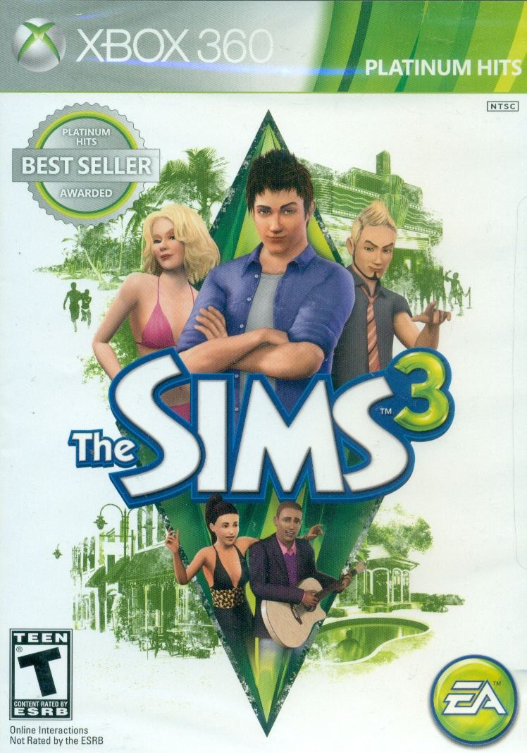 The Sims Platinum Hits Xbox 360 Xbox Spil Geekd