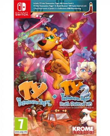 The Tasmania Tiger  The Tasmania Tiger : Bush Rescue Bundle Nintendo Switch Nintendo Switch Spil Geekd