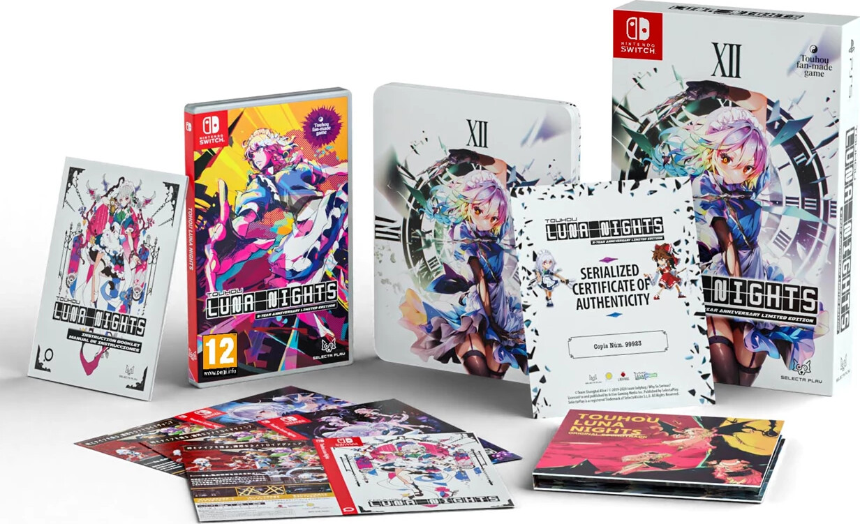 Touhou Luna Nights Collectors Edition Nintendo Switch