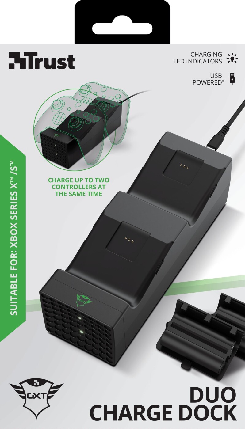 Trust Gxt250 Duo Charge Dock Xbsx