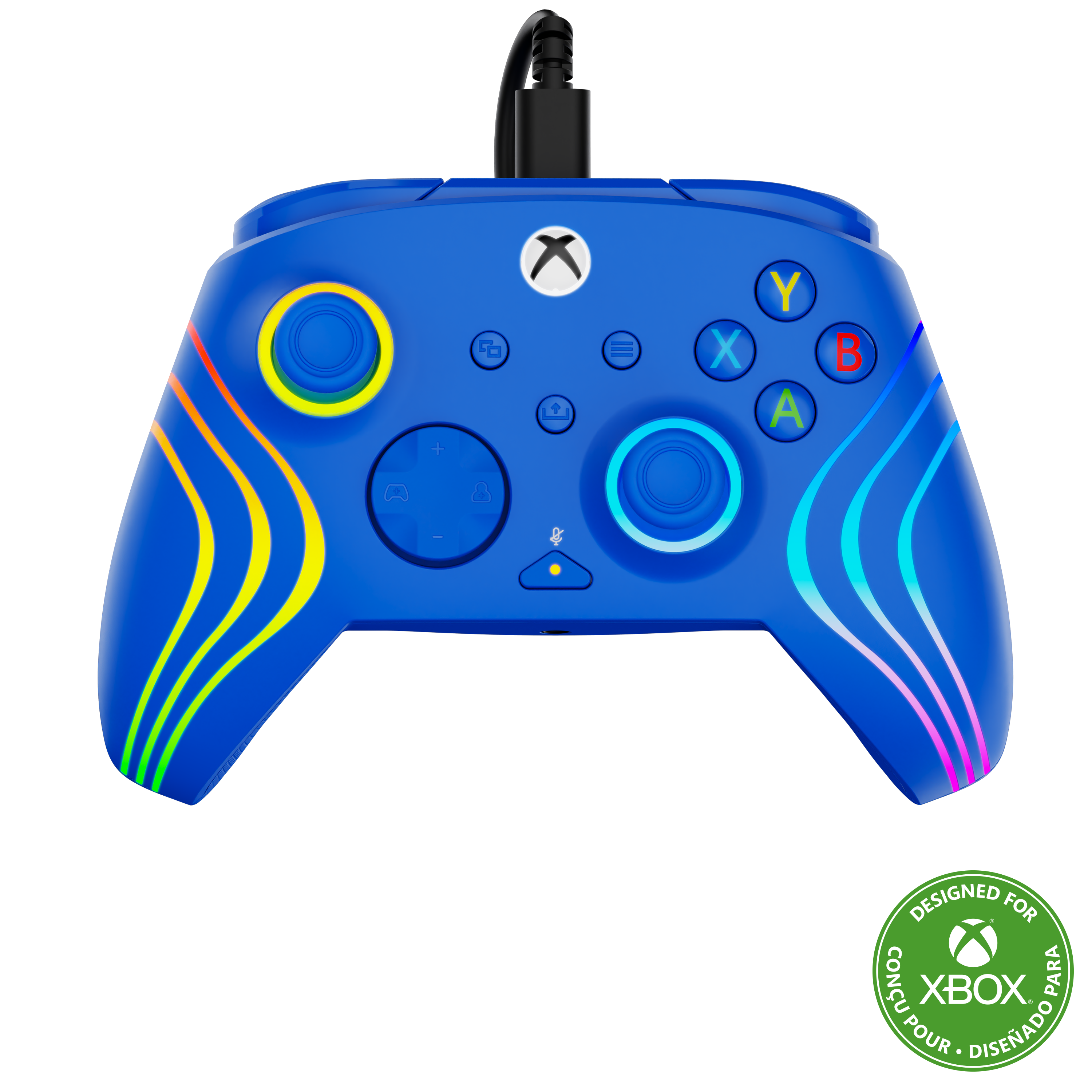 Turtle Beach Afterglow Wave Wired Xbox Blå Controller Geekd