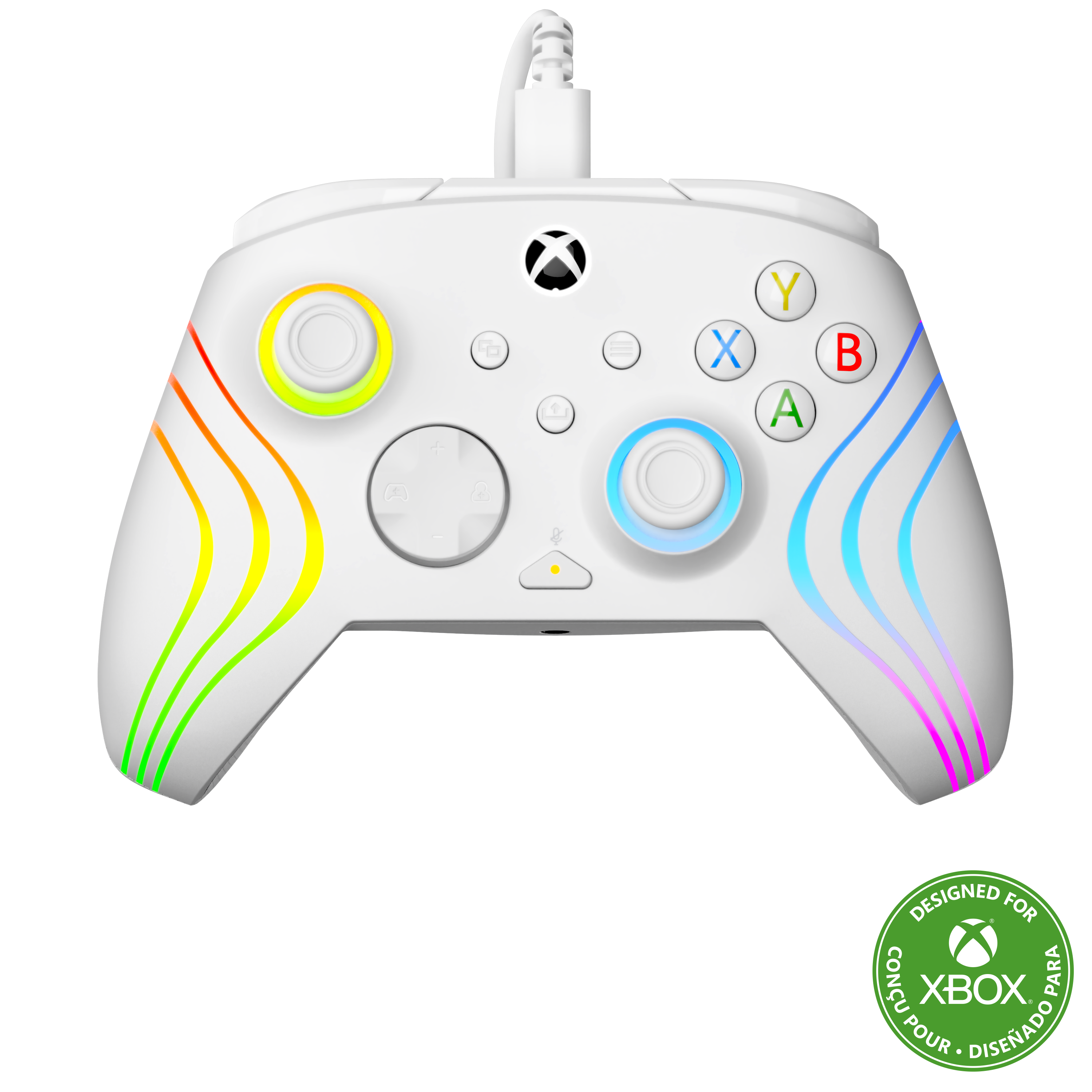Turtle Beach Afterglow Wave Wired Xbox Hvid Controller Geekd