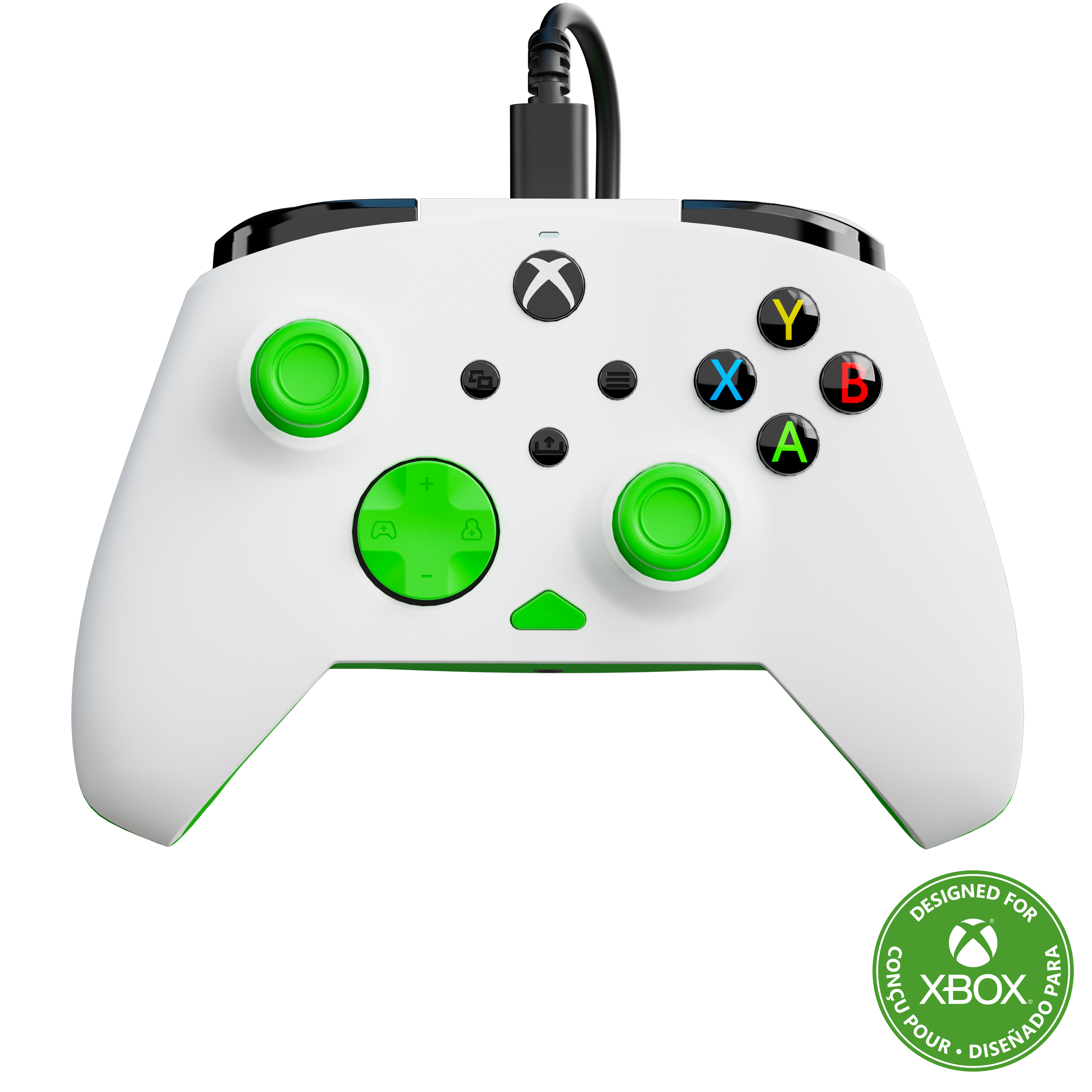 Turtle Beach Rematch Core Wired Xbox Hvid Grøn Controller Geekd