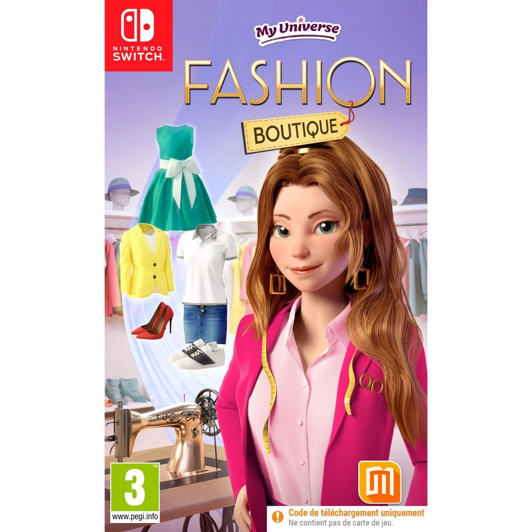 Universe: Fashion Boutique Code Box Nintendo Switch Nintendo Switch Spil Geekd
