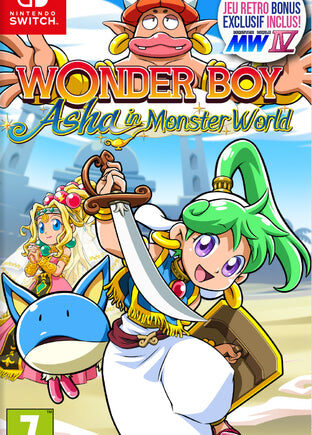 Wonder Boy Asha Monster World Nintendo Switch Nintendo Switch Spil Geekd