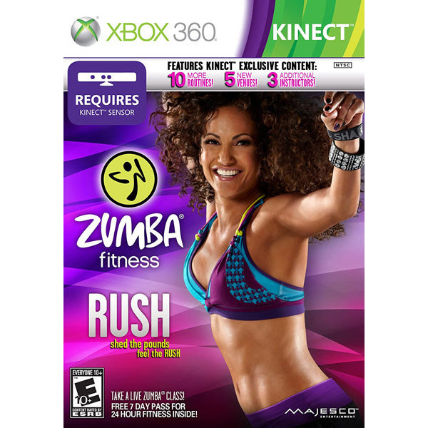 Zumba Fitness Rush Requires Kinect Xbox 360 Xbox Spil Geekd
